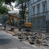Remont Dominikańskiej i Franciszkańskiej 2010-07-17