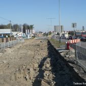 Przebudowa ronda Ofiar Katynia 2010-04-25