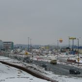 Przebudowa ronda Ofiar Katynia 2010-12-26