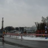 Przebudowa ronda Ofiar Katynia 2010-12-26