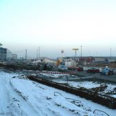 Przebudowa ronda Ofiar Katynia 2011-01-29
