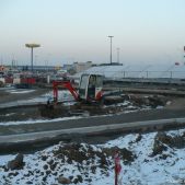 Przebudowa ronda Ofiar Katynia 2011-01-29