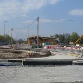 Przebudowa ronda Ofiar Katynia 2011-04-23