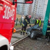 Wypadek na Witosa 30.03.2011