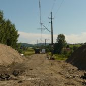 Modernizacja linii kolejowej 96 na odc. Tarnów - Stróże 9.07.2011 #3