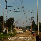 Modernizacja linii kolejowej 96 na odc. Tarnów - Stróże 17.08.2011 #4