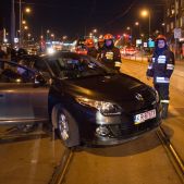 Zderzenie tramwaju z samochodem - 30.03.2014