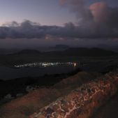 Zachód słońca na Lanzarote
