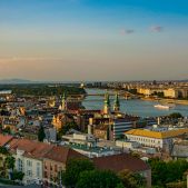 Budapeszt wczesnym wieczorem