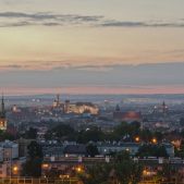 Wieczorny Kraków...