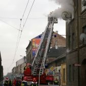 Pożar kamienicy przy ul. Kalwaryjskiej