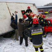 Pokaz działań ratowniczych Straży Pożarnej