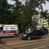 Potrącenie pieszej 29.06.2009