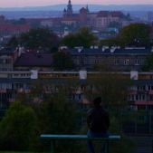 Oglądając panoramę miasta...
