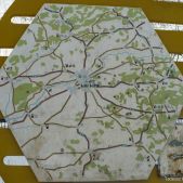 Mapa okolic Krakowa