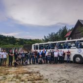 Jelczem PR110D po Pieninach - grupowe