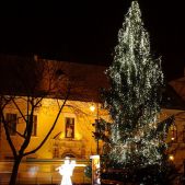 Franciszkańska w świątecznej scenerii