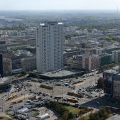 Warszawa widziana z Pałacu Kultury