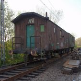 Zabytkowy wagon socjalny
