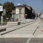 Remont torowiska w ulicach Limanowskiego i Wielickiej 2012-08-19