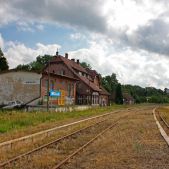 Budynek stacyjny Mikołajki