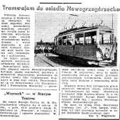 Otwarcie linii tramwajowej do Dąbia