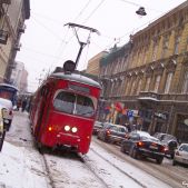 Awaria E1 #120+580 na Starowiślnej 2010-12-03