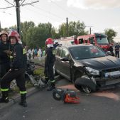 Obcy wypadek - Wadowicka 12.07.2011