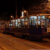 Wykolejenie GT8S #3038 28.12.2011