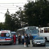 Kolizja - Jelcz M121MB #DJ613 29.06.2009
