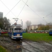 Zerwanie sieci trakcyjnej na Mikołajczyka 30-09-2010
