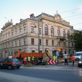 Podmycie torowiska 19.08.2008