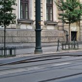 Wybrzuszenie szyny na Basztowej 14.07.2011