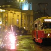 Konstal 102Na #137R w sylwestrową noc