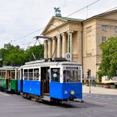 Konstal N #26 + 436 + 305