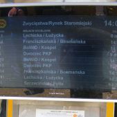 Informacja pasażerska w Koszalinie