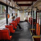 Konstal 105Na #1342 - wnętrze