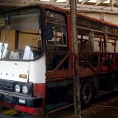 Ikarus 250.53 - początek remontu