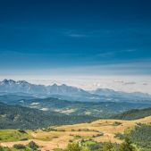 Tatry z Wysokiego Wierchu