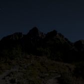 Giewont nocą