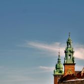 Wawel i księżyc