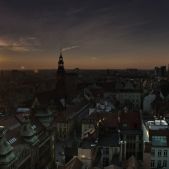 Zachód nad Wrocławiem