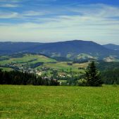 Panorama z "Bacówki na Maciejowej"