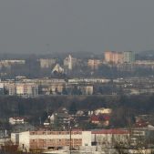 Nowa Huta widziana z Prokocimia