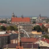 Kazimierz i Stare Miasto - widok z wieży kościoła św Józefa