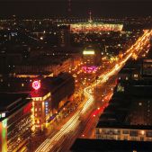 Warszawa nocą