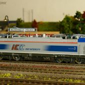 Model "Husarza" spółki PKP Inter City