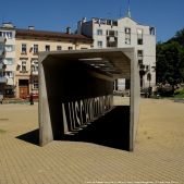 Rzeźba "Auschwitzwieliczka"