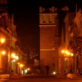 Sandomierz - ulica wyjściowa z rynku