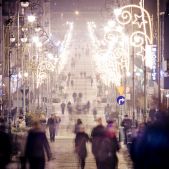Kielce nocą